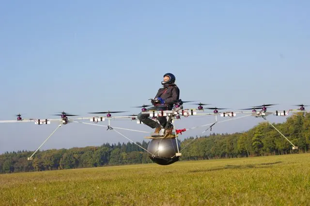 German aircraft company e-volo has accomplished what it claims is the world's first manned flight of an electric multicopter