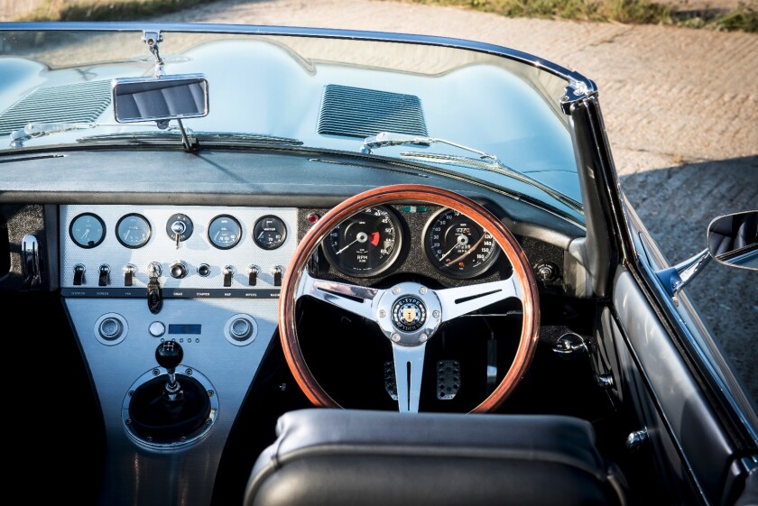 Eagle has added its own console design on its E-Type-based special models