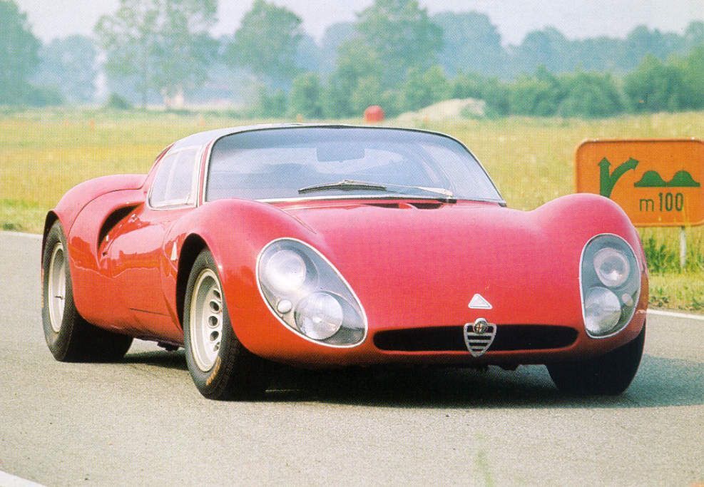 The Tipo 33 Stradale is stunning in road-going trim
