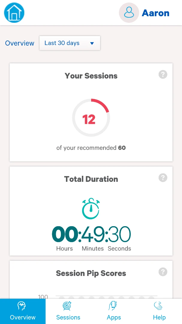 The Clarity app can let you track a multitude of different elements related to your sessions