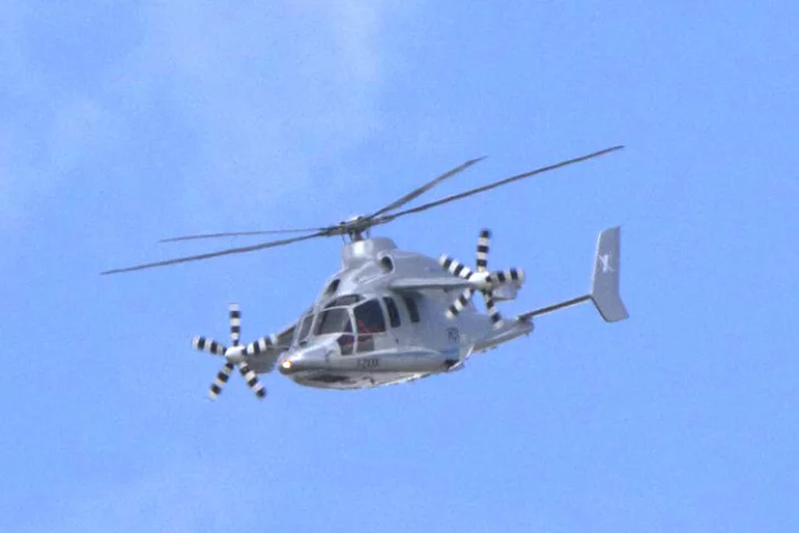 Eurocopter is set to build on its X3 demonstrator (pictured) with the X4 helicopter (Photo: Noel McKeegan/Gizmag)