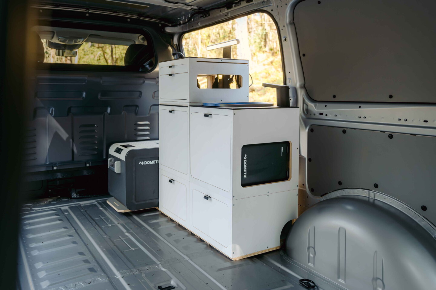 Trakka blows up camper van into stackable RV building blocks