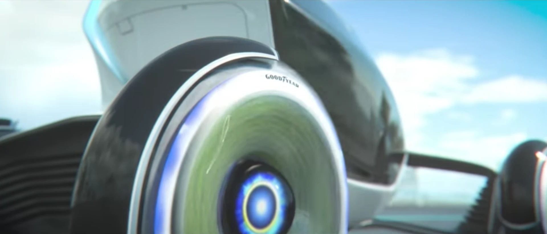The newly announced Oxygene tire concept from Goodyear harvests energy through photosynthesis
