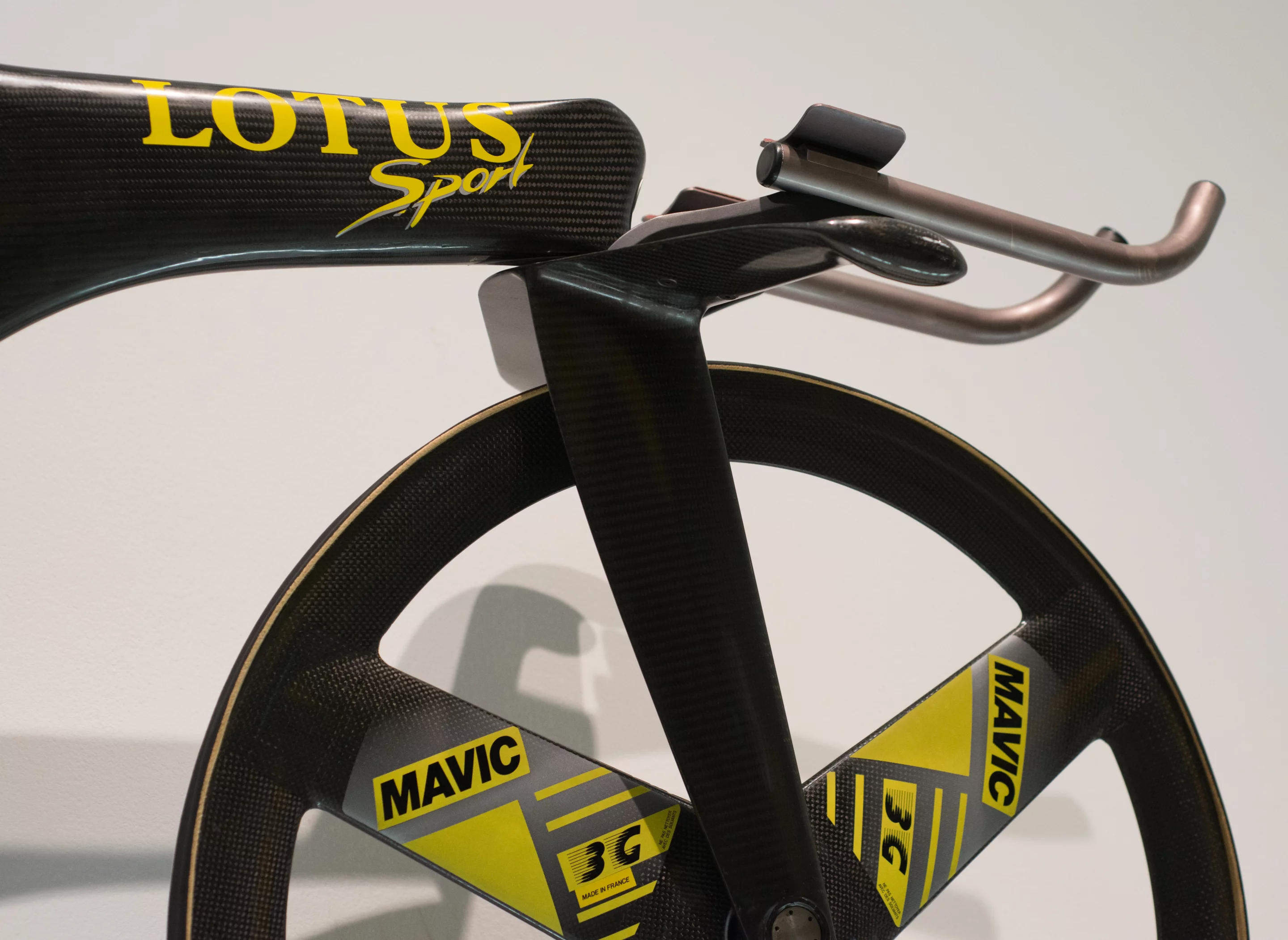 Chris Boardman won gold at the 1992 Barcelona Olympics on the sleek carbon fiber monocoque designed Lotus Type 108