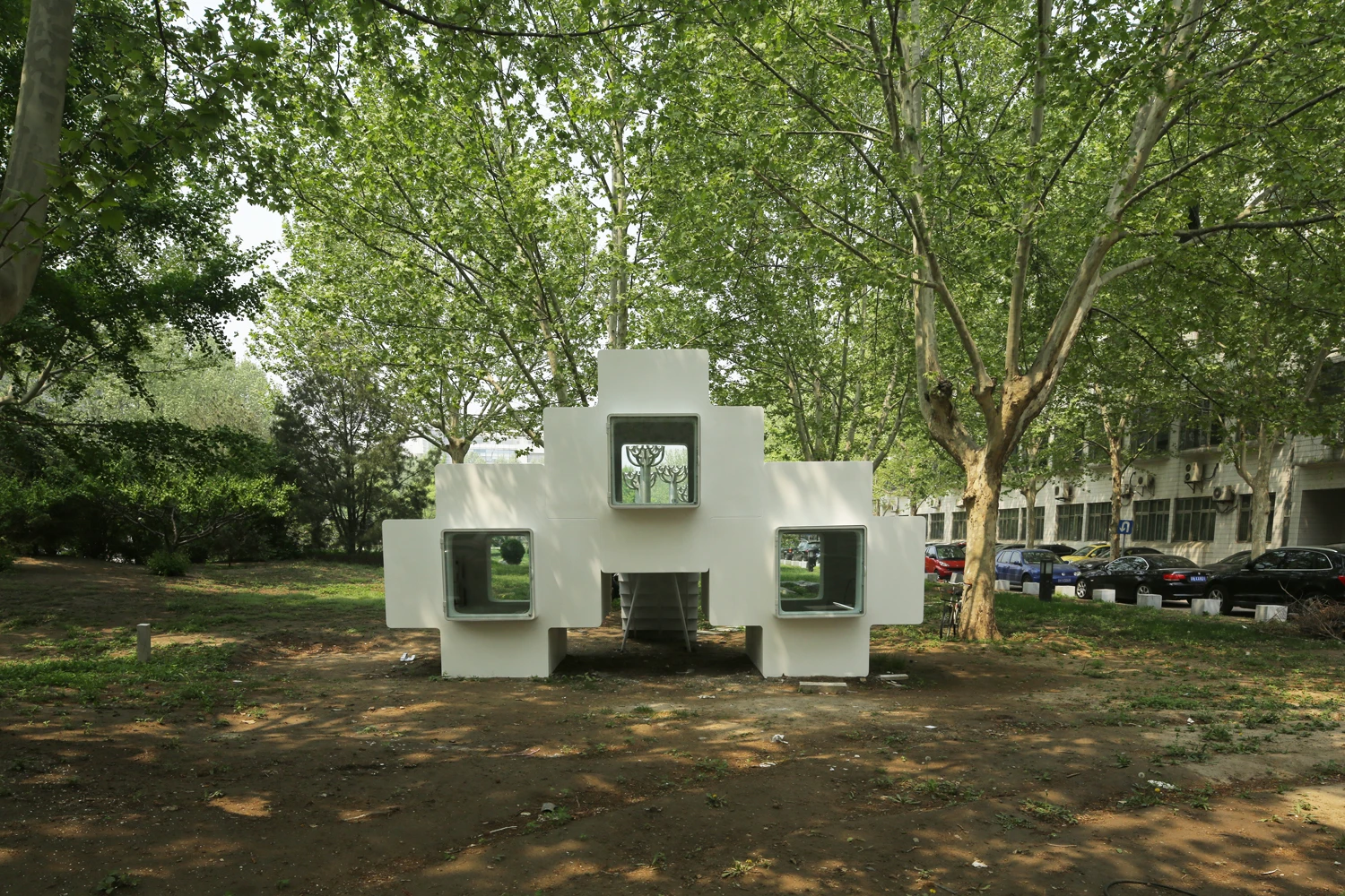 Micro-house, by Chinese firm Liu Lubin, is big enough to facilitate the basic needs that a single occupant requires of a home