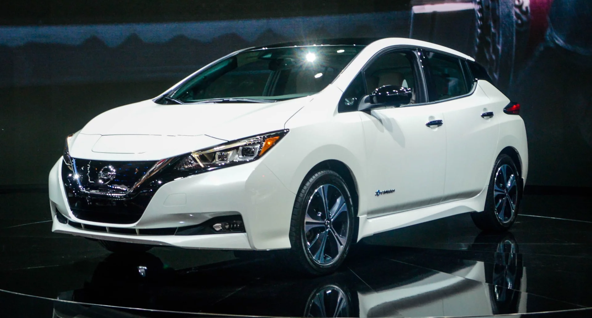Toyota debuted the all-new Leaf last September and shows it here in Detroit