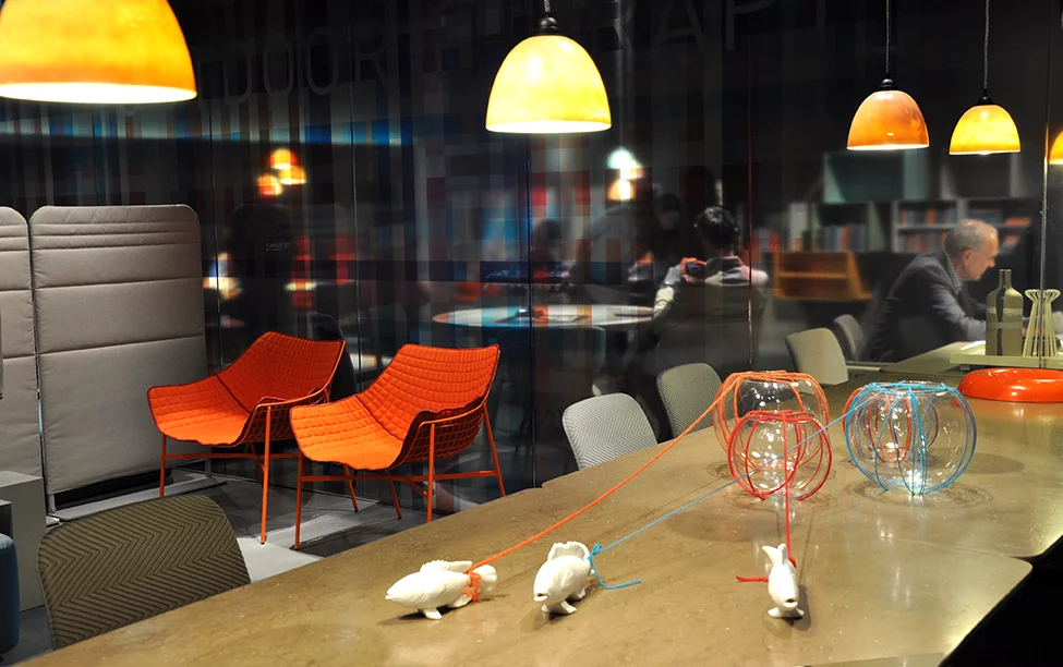 Runaway fish add to Varaschin's super slim line collection (Photo: Edoardo Campanale/Gizmag.com)