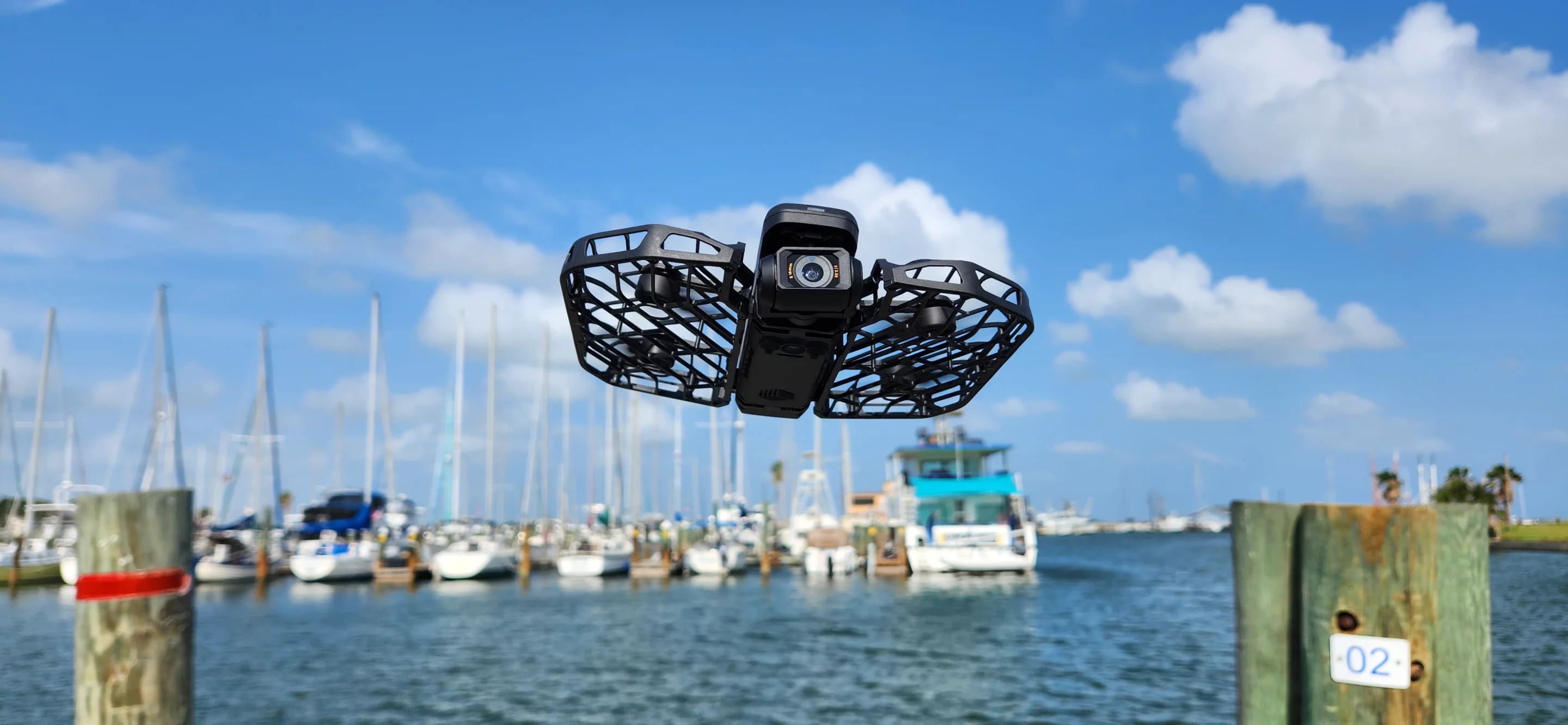 A little view of the bottom of the Hoverair X1 Promax