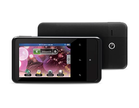 The Zen Touch 2 media player has fast 802.11b/g/n, Bluetooth wireless connectivity and optional GPS