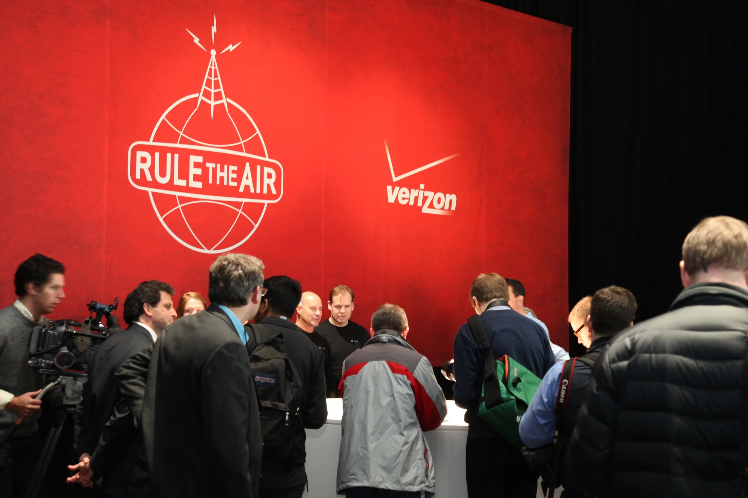 The Apple/Verizon press conference in New York City