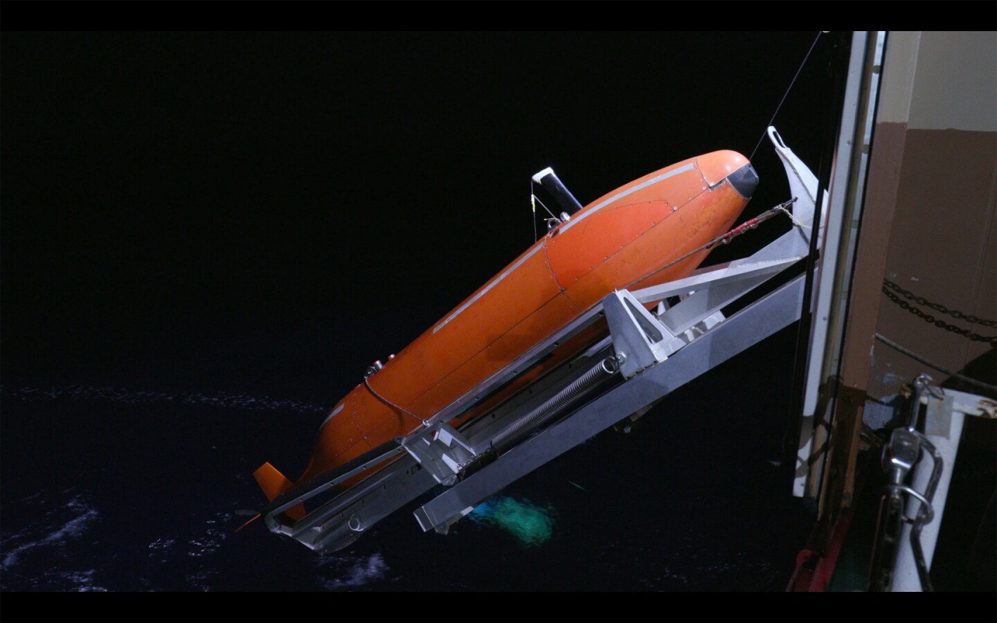The underwater autonomous vehicle used in the successful search for HMAS AE1