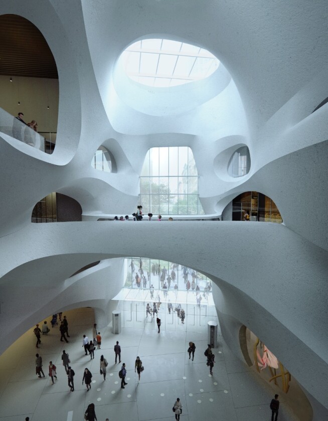 Once completed, the project will have a total floorspace of 230,000 sq ft (roughly 21,300 sq m), spread over five stories