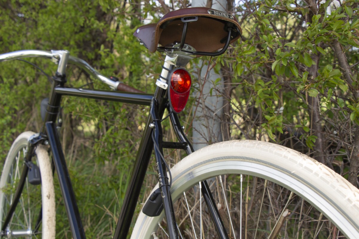 The Reelight Nova tail light puts out 30 lumens when the bike is travelling at a speed of 30 km/h (19 mph)