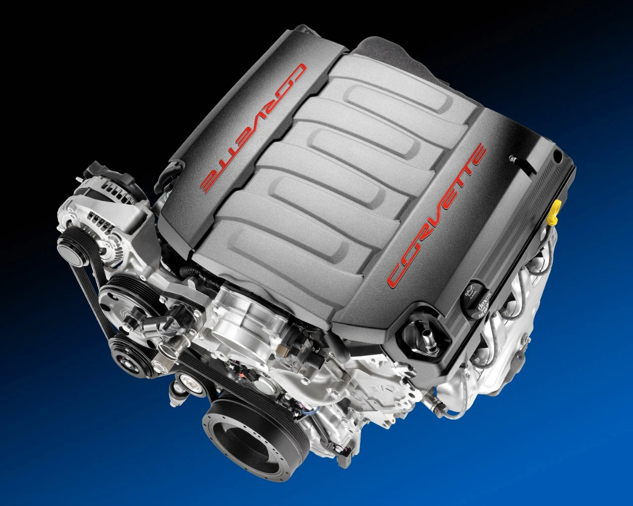 Corvette LT1 V-8 complete engine
