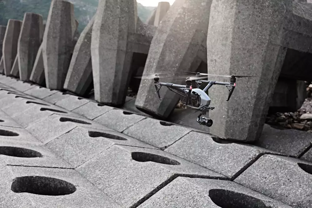 Big and powerful, the DJI Inspire 2 is for professional filmmakers