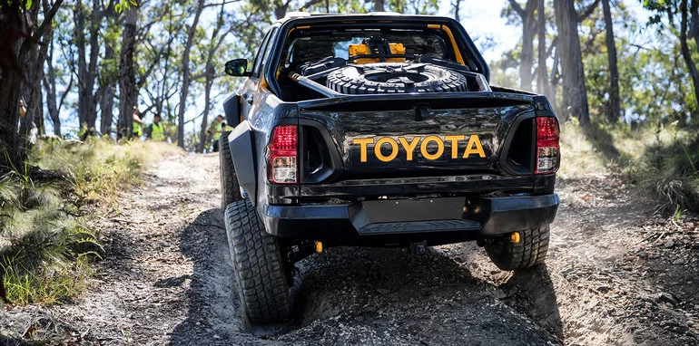 There are no plans to commercially produce a HiLux based on the concept