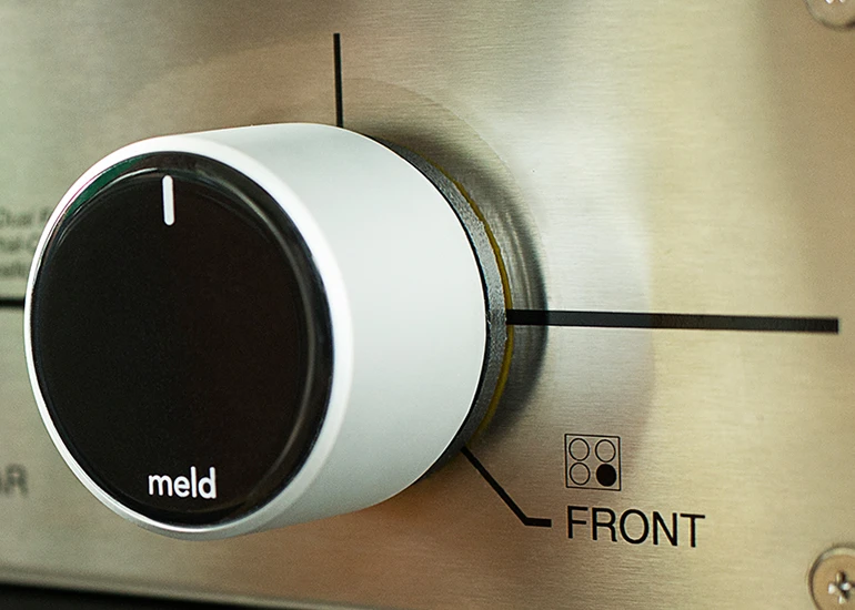The Meld smart knob takes over cooking duties (Photo: Meld)