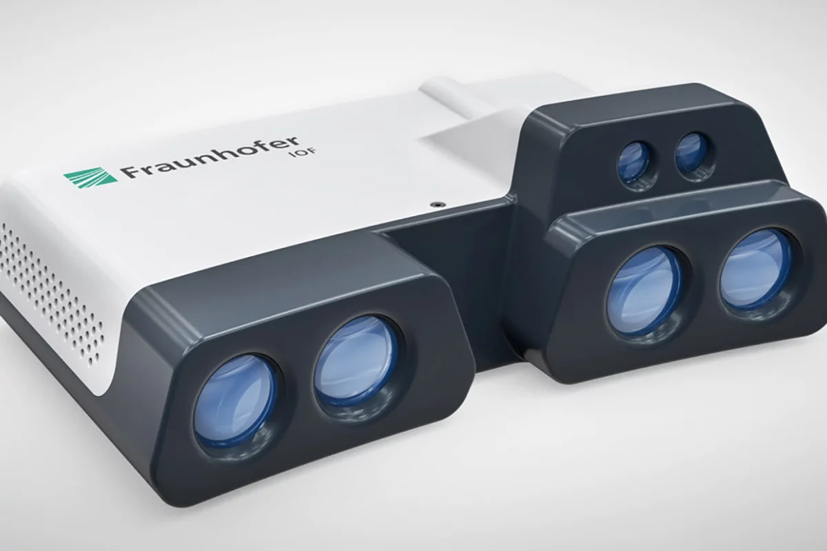 Fraunhofer's new 3D scanner uses infrared rays to capture images with a resolution of 1,000 x 1,000 pixels