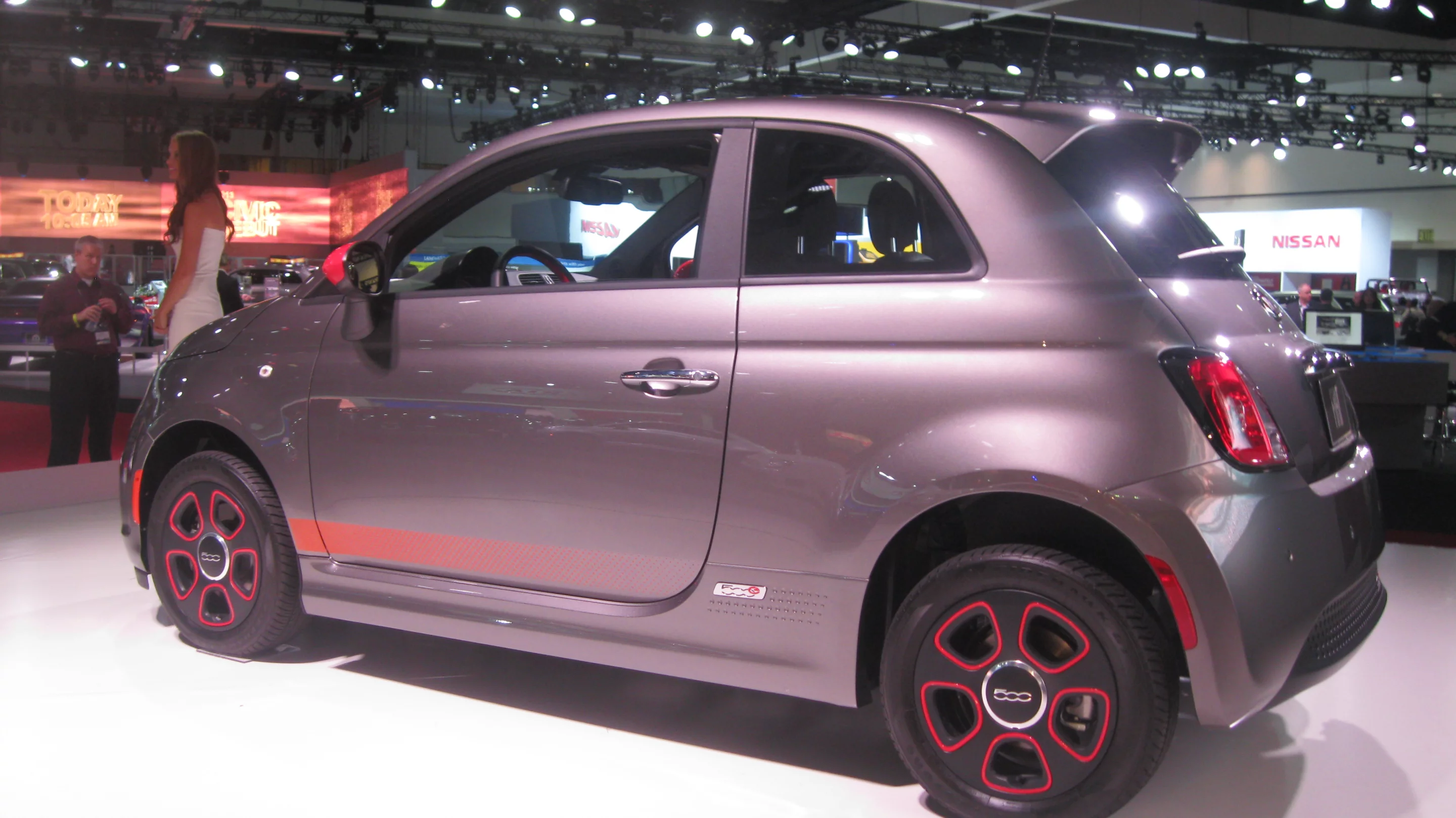 The 500e is Chrysler Group's first road-going retail electric vehicle
