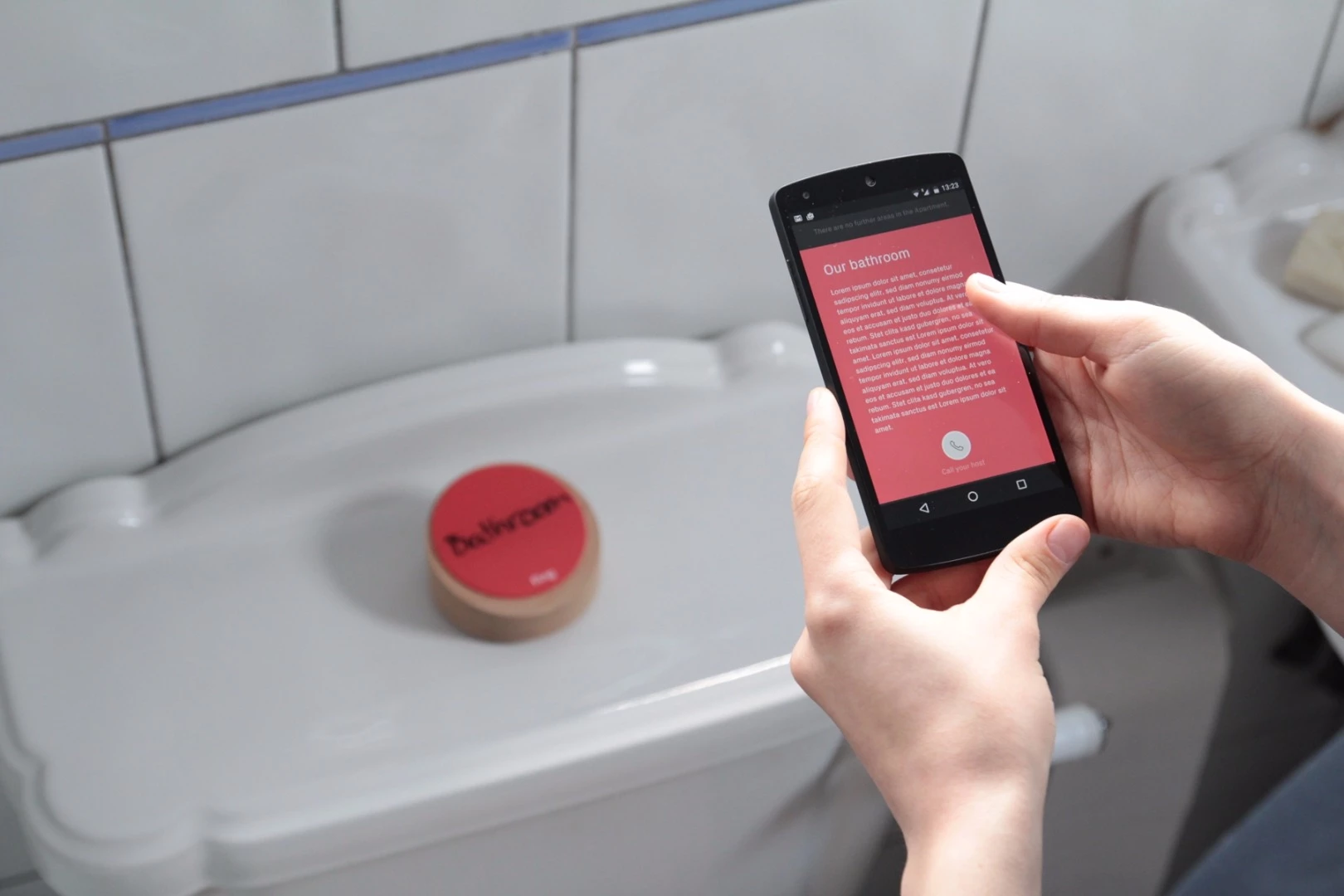 Ping is described as a "digital and interactive guidebook" for Airbnb guests