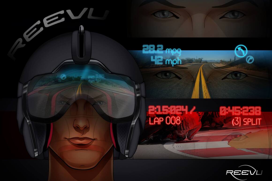 Motorcycle Helmet With Hud >> Reevu Aims To Be First To Bring A Motorcycle Helmet Hud To Motorcycle Helmet With Hud >> Reevu Aims To Be First To Bring A Motorcycle Helmet Hud To
