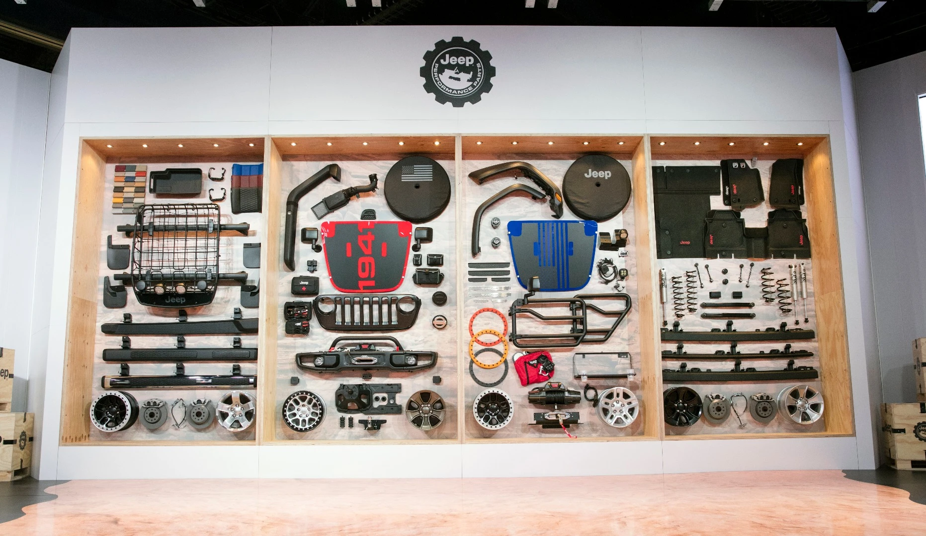 Mopar unveiled a swath of new accessories for the 2018 Jeep Wrangler models, which is set to be the latest generation of the most-accessorized vehicle in the world