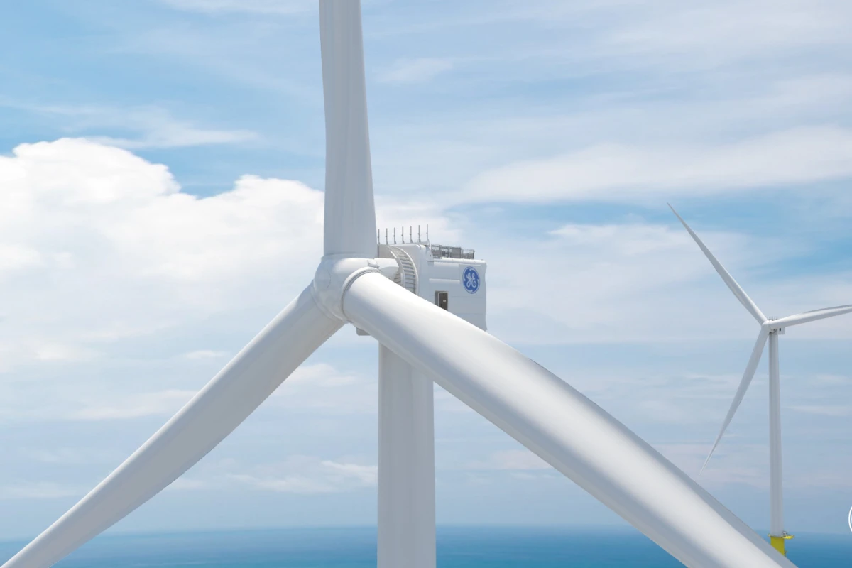The Haliade-X turbines stand 260 meters (853 ft) tall, and will feature as part of the US' first large-scale offshore wind farm
