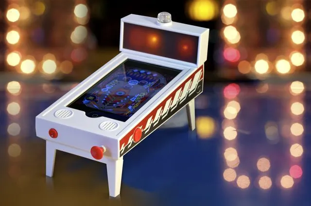 Pinball Magic is an "(app)cessory" that lets an iPhone or iPod touch operate as a miniature digital pinball machine