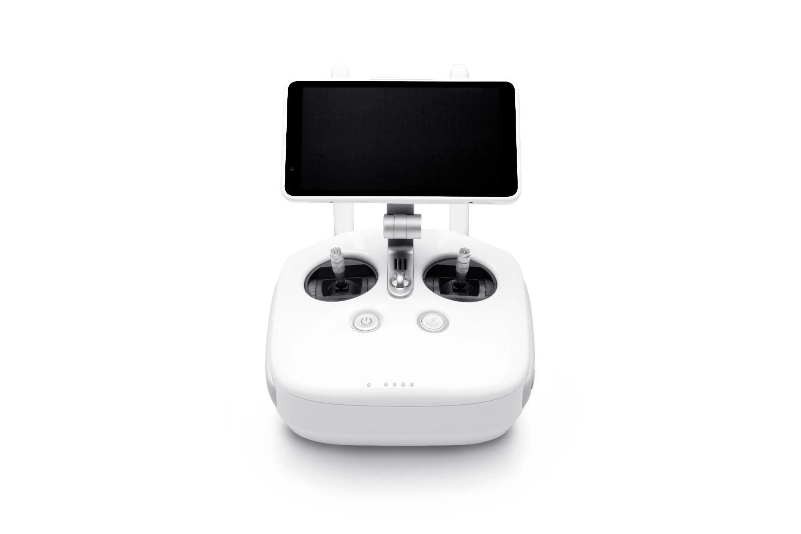 DJI Phantom 4 Pro: touch screen unit has MicroSD card and HDMI out to encourage instant editing and sharing of content