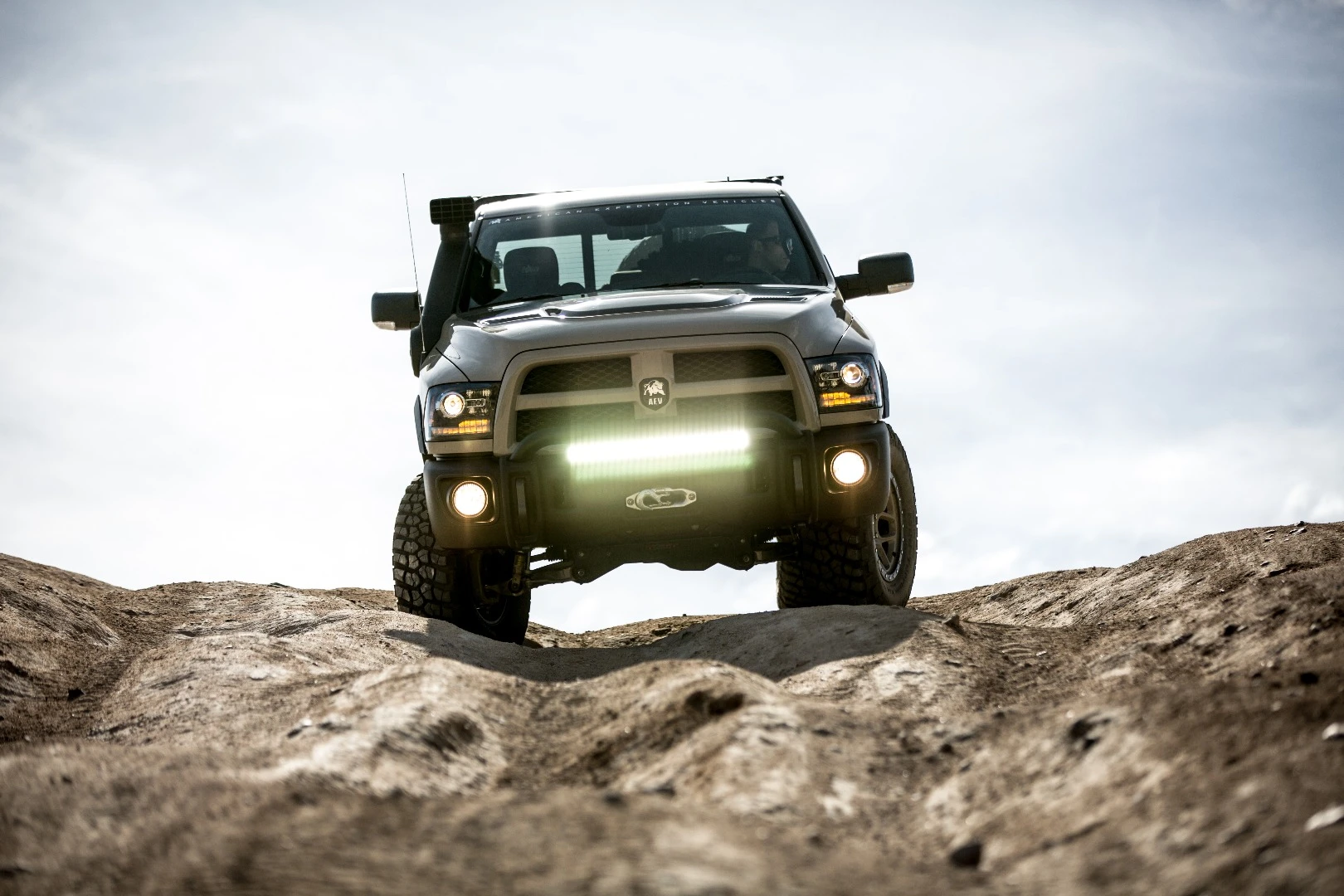 The Recruit package includes standard Vision X halogen driving lights