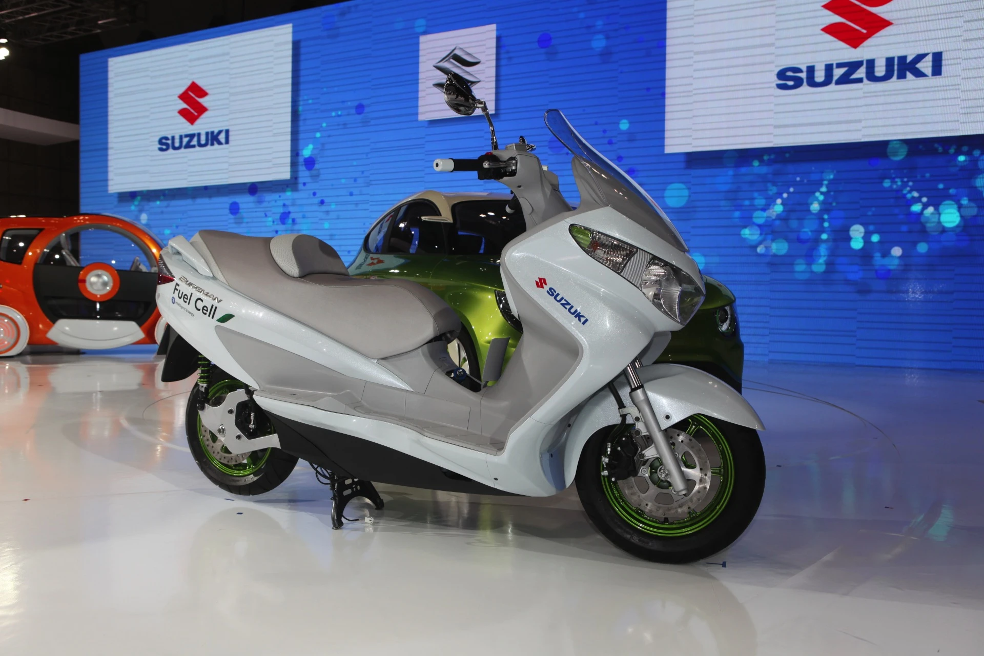 The Suzuki Burgman Fuel Cell Scooter