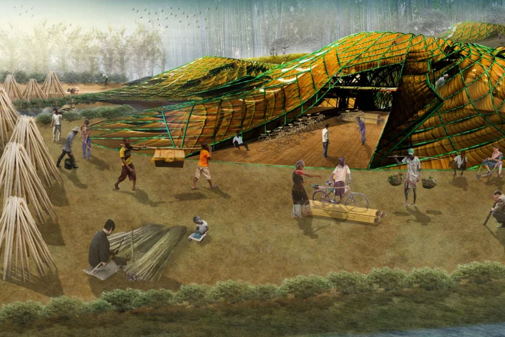 The Bamboo Lakou proposal calls for sustainably-sourced bamboo to be used to jump-start a new infrastructure for Haiti (Image: John Naylor)