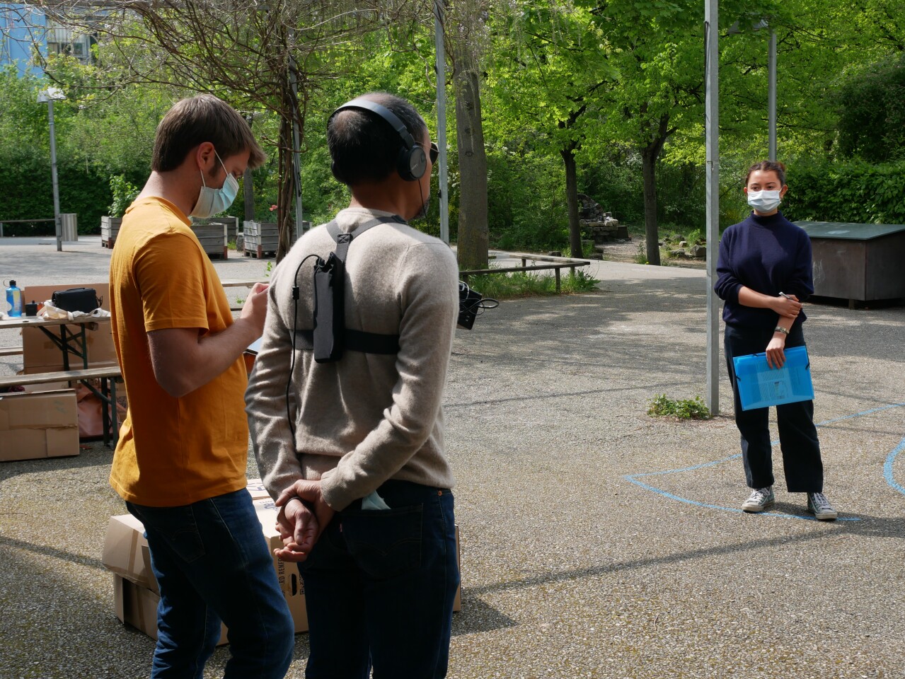 The current version of the biped getting field-tested