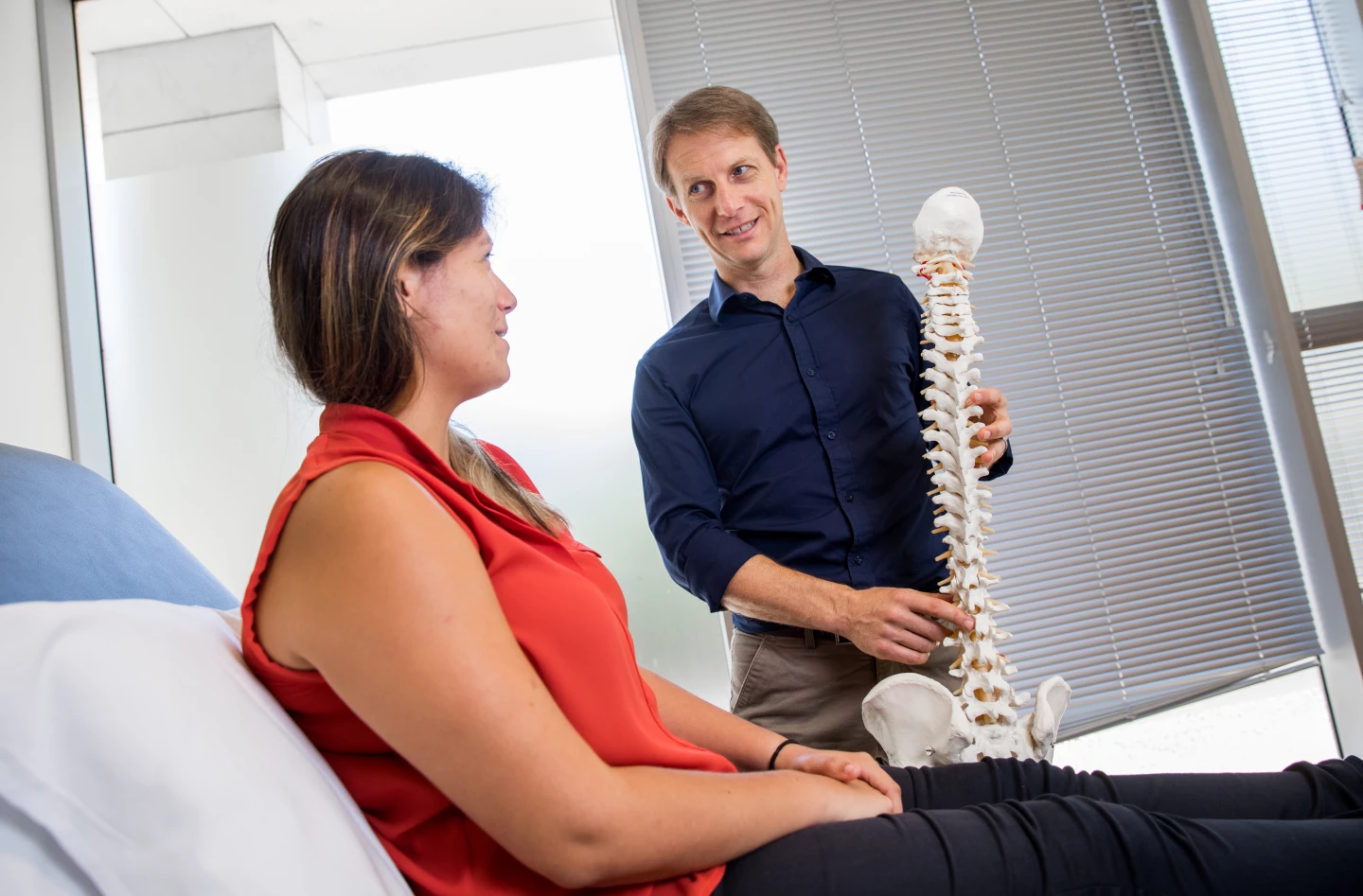 Macquarie University's Mark Hancock helped physiotherapists deliver cognitive functional therapy to patients in the clinical trial
