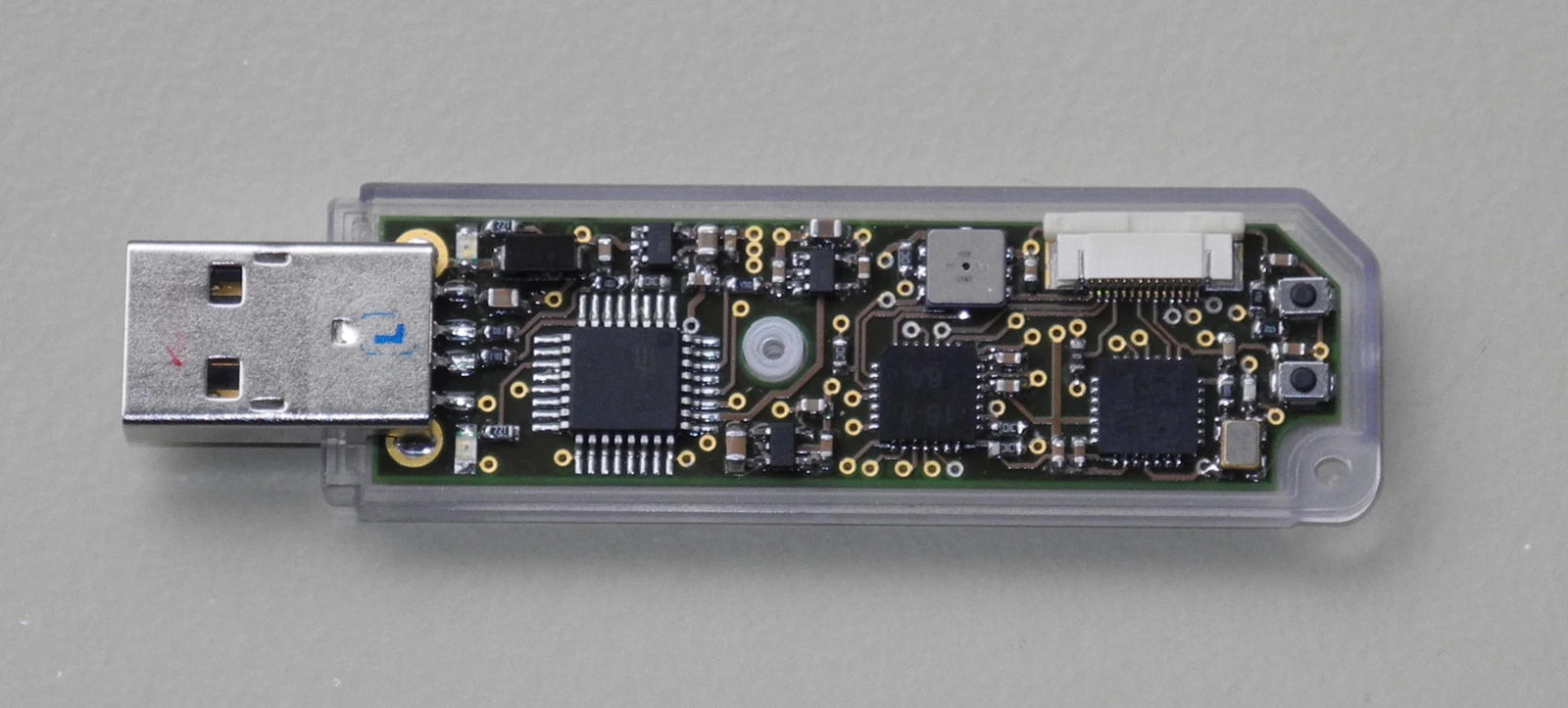 The sensor module is barely larger than a fingernail (Photo: Fraunhofer IPA)