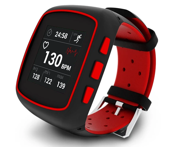 The WearIT smartwatch can connect to ANT+ devices