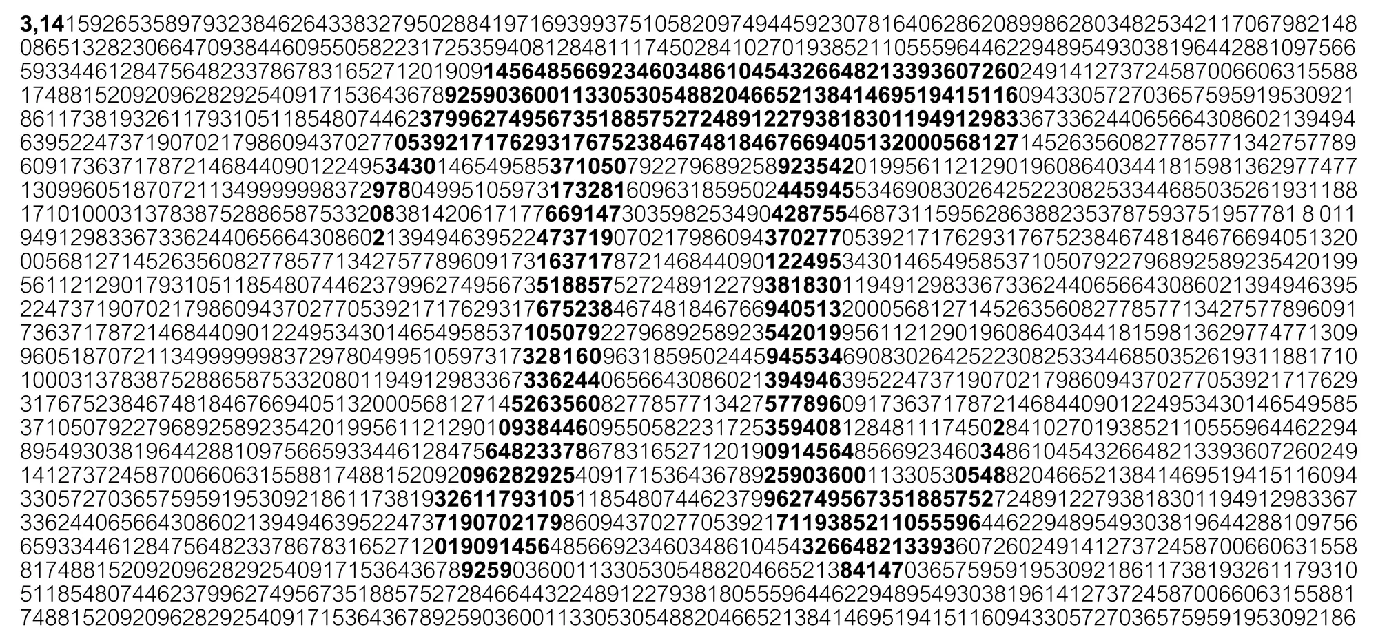 Swiss scientists have calculated Pi to 62.8 trillion digits, setting a new world record