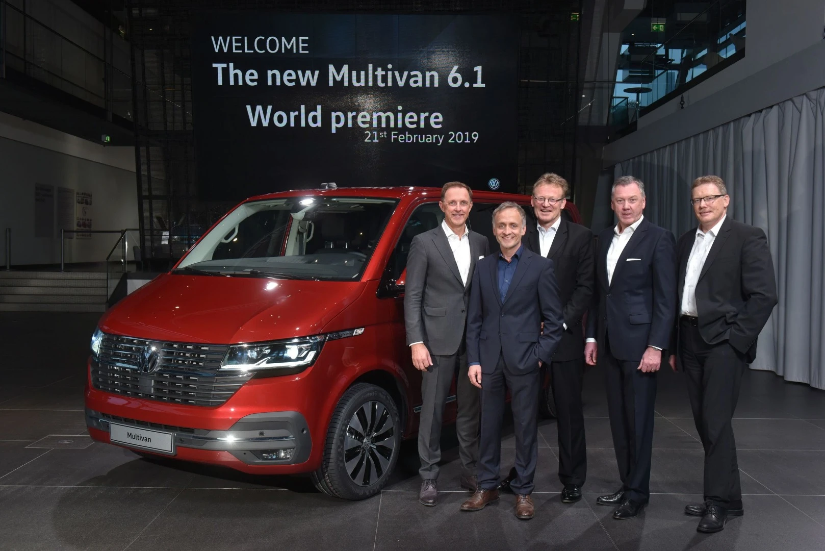 Volkswagen revealed the T6.1 at an event on Thursday