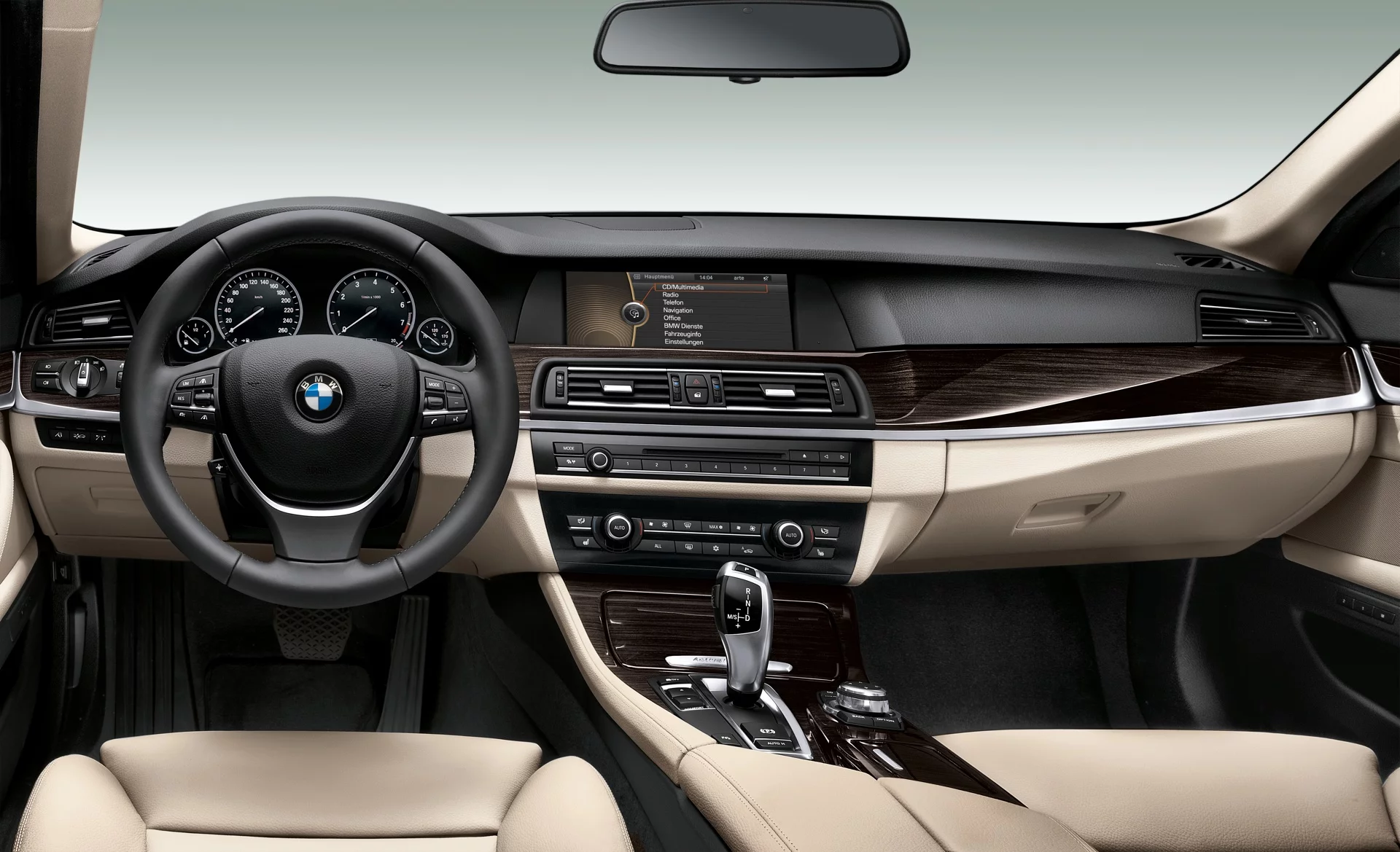BMW's ActiveHybrid 5 interior