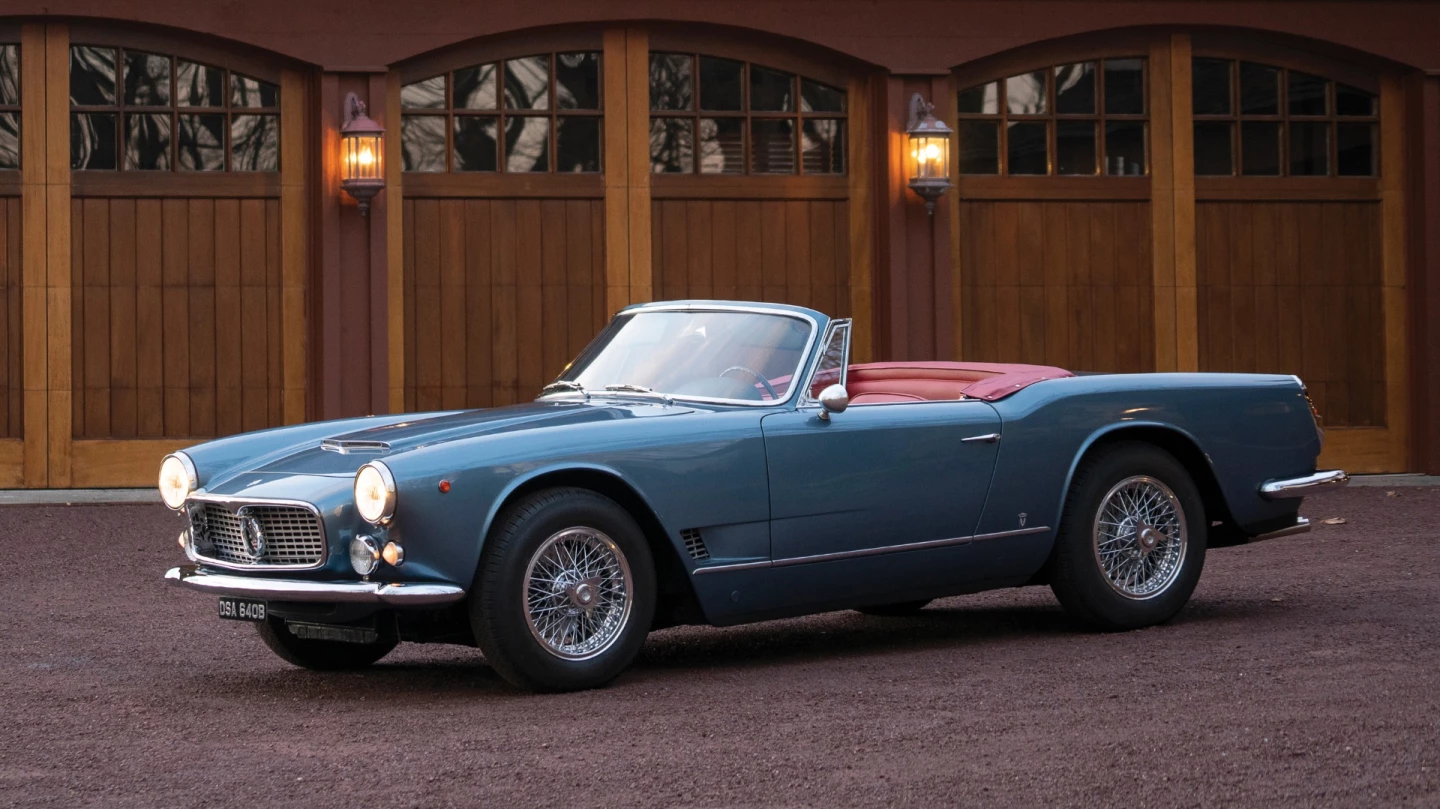 $730,000 | 1964 Maserati 3500 GTi Spyder by Vignale | Auction House: RM-Sotheby’s