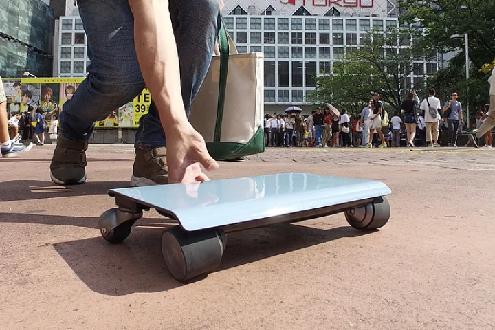 The WalkCar, ready to roll