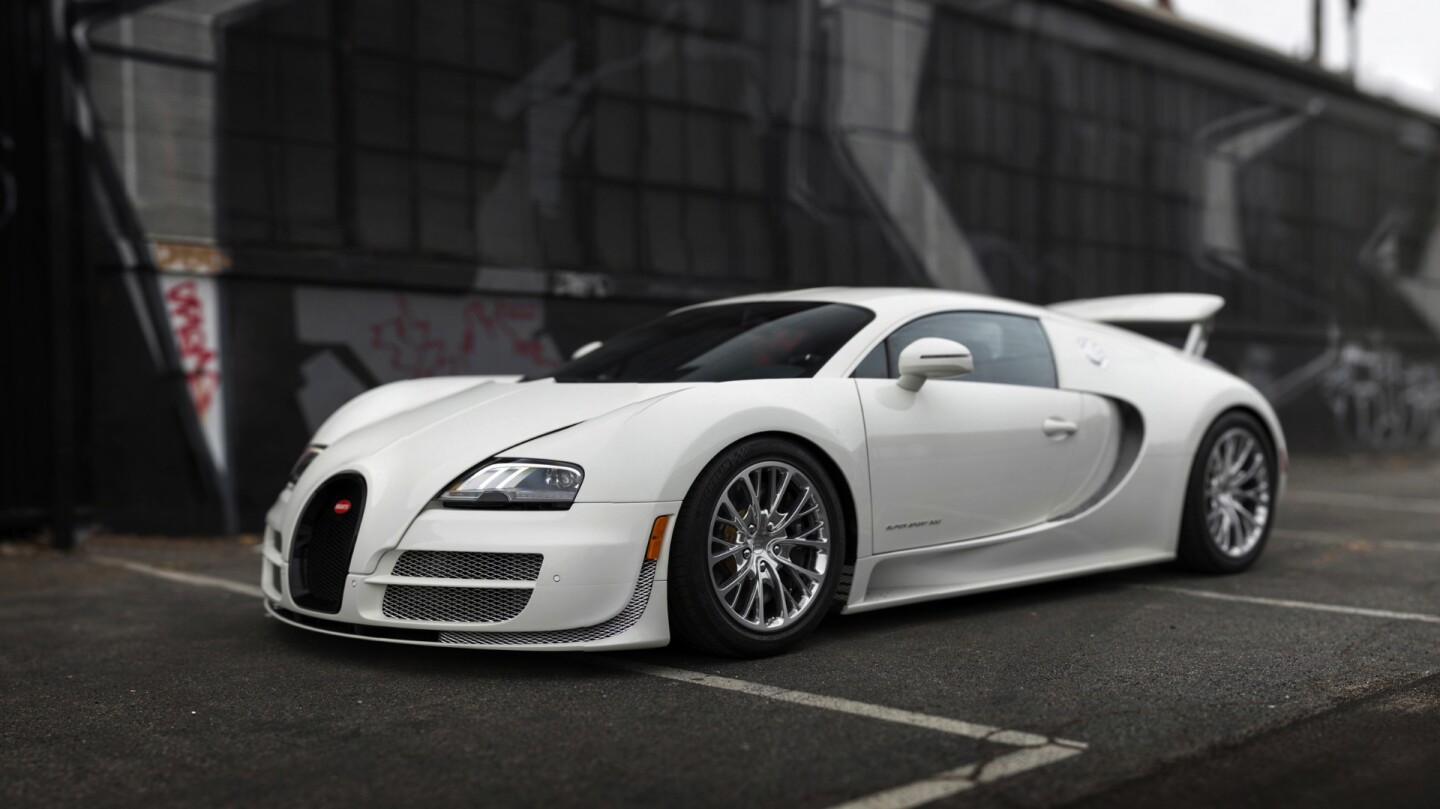 They don't come much more exclusive than this. It's number #300 of the 300 Veyron coupes built, and one of just eight US-specification Veyron 16.4 Super Sports built. It produces 1,200 horsepower and has a top speed of 258 mph, and was displayed by Bugatti at the 2015 Geneva Motor Show. With only 308 miles from new on the odometer, it was sold with a unique pre-owned warranty from Bugatti, including two years of service and a set of complementary tires, fetching $2.31 million.