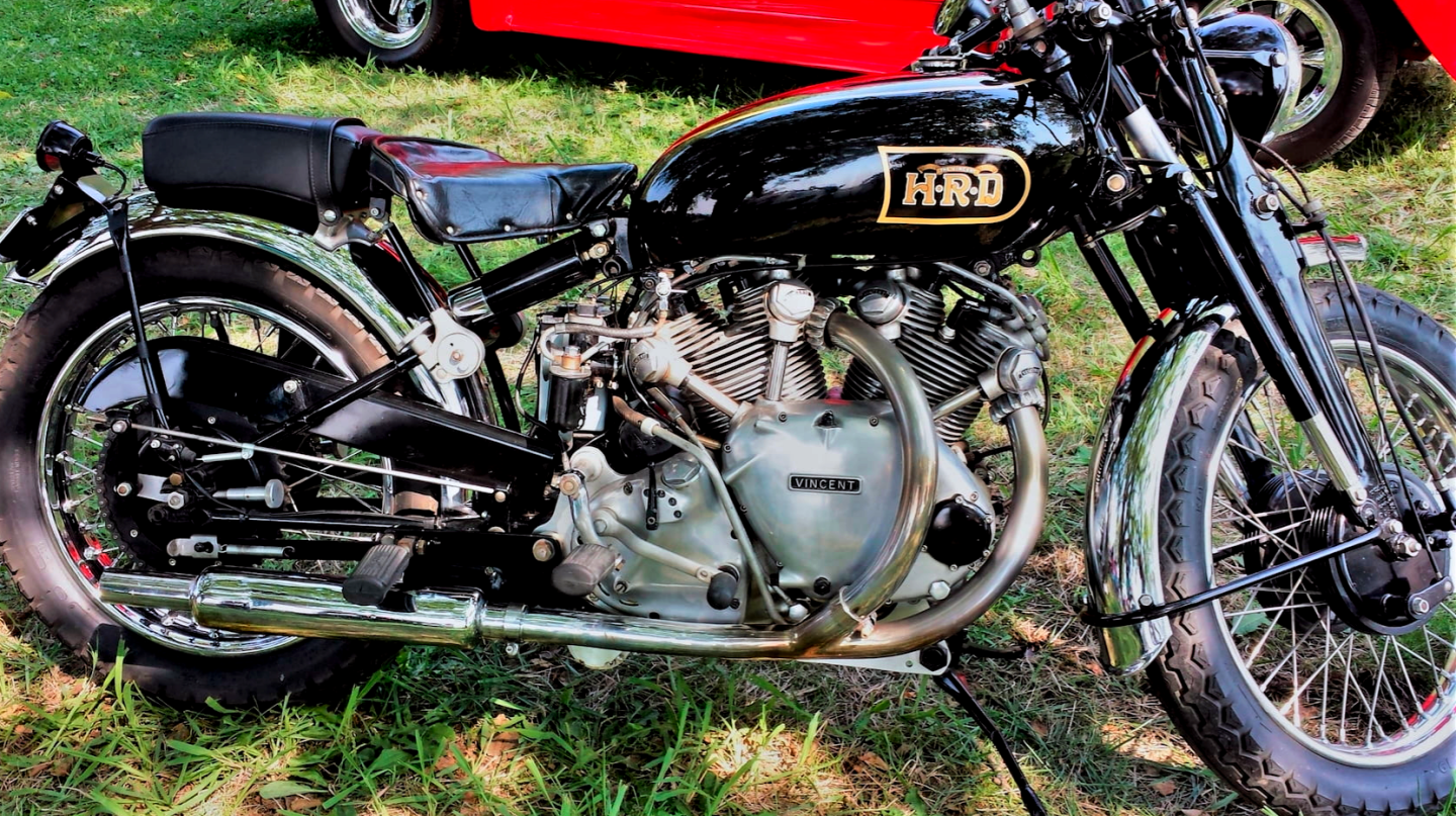 Restored a decade ago with many personal touches, such as an electric starter being fitted, this 1953 Black Shadow has done just 150 miles since that restoration. Good buying at $60,500.