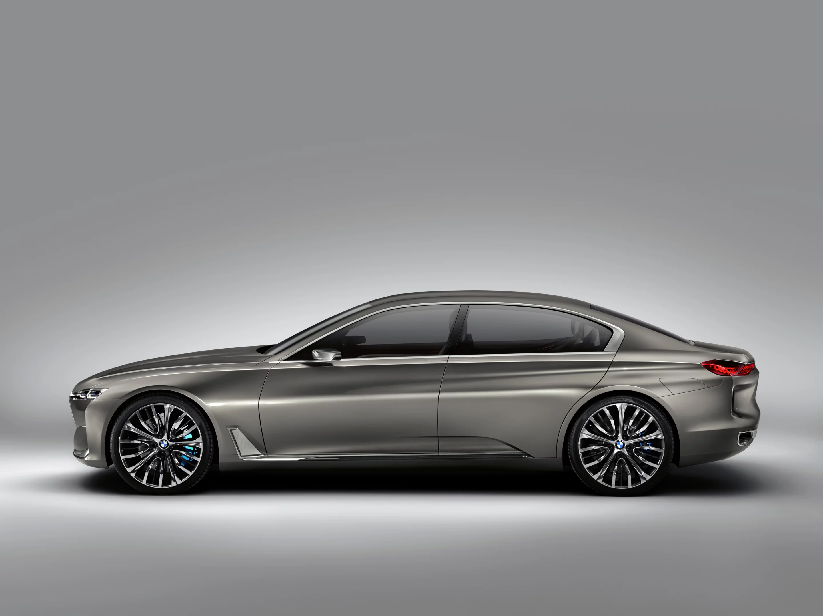 The Vision Future Luxury has a Liquid Platinum Bronze paint job