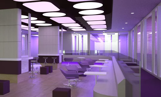 New York Yotel Eat Club Lounge (Image: Yotel)