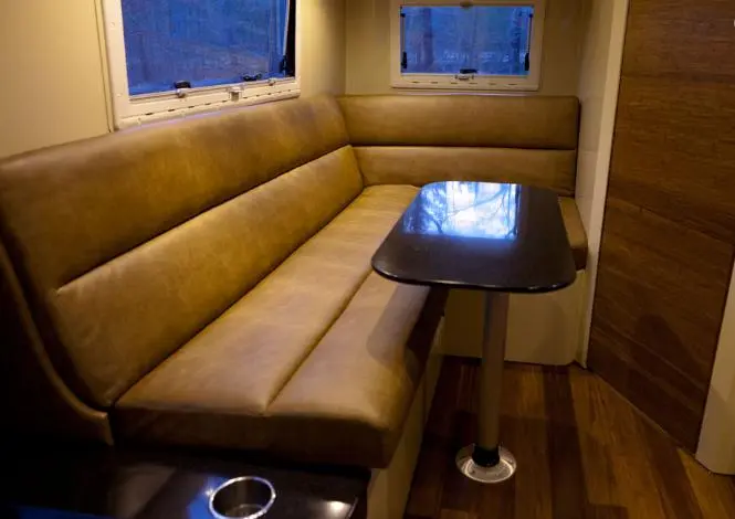 The Siberian dining area