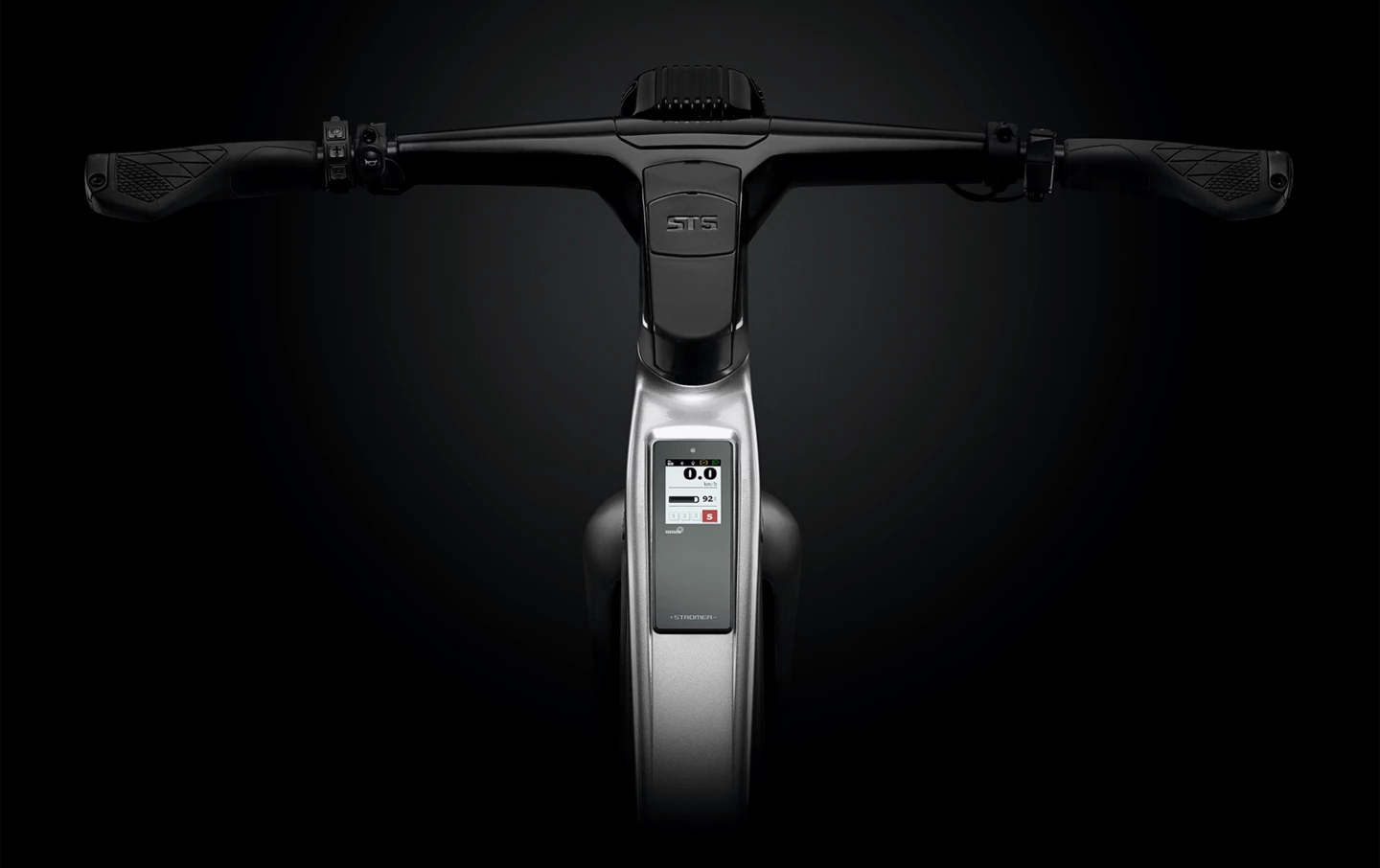 The Stromer ST5 ABS' top tube display