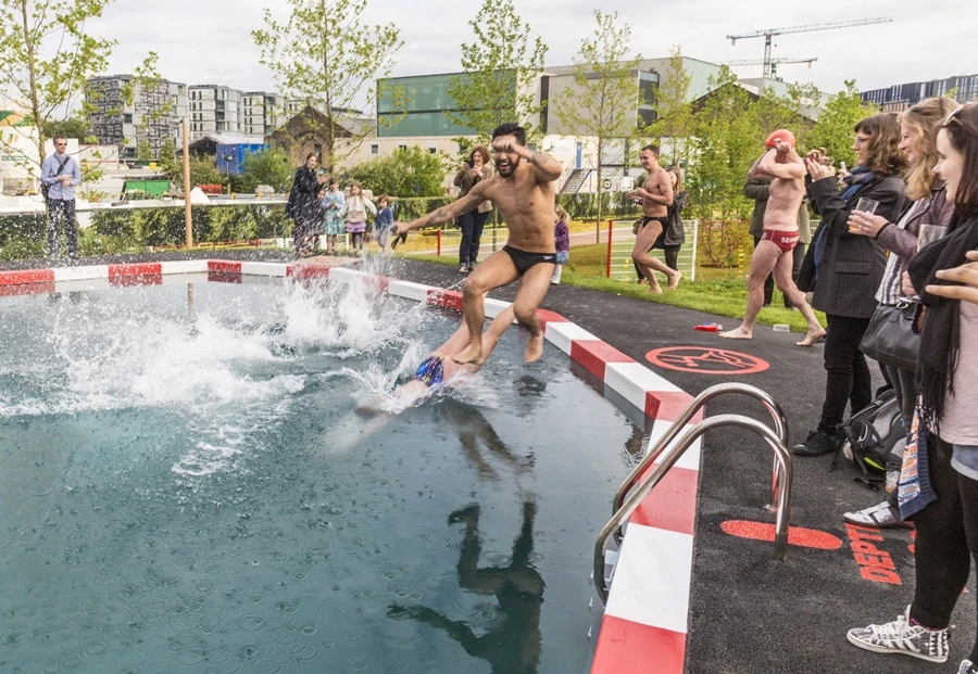 The pond is being run by Fusion Lifestyle, a charity that seeks to provide affordable and accessible sports and leisure facilities to communities