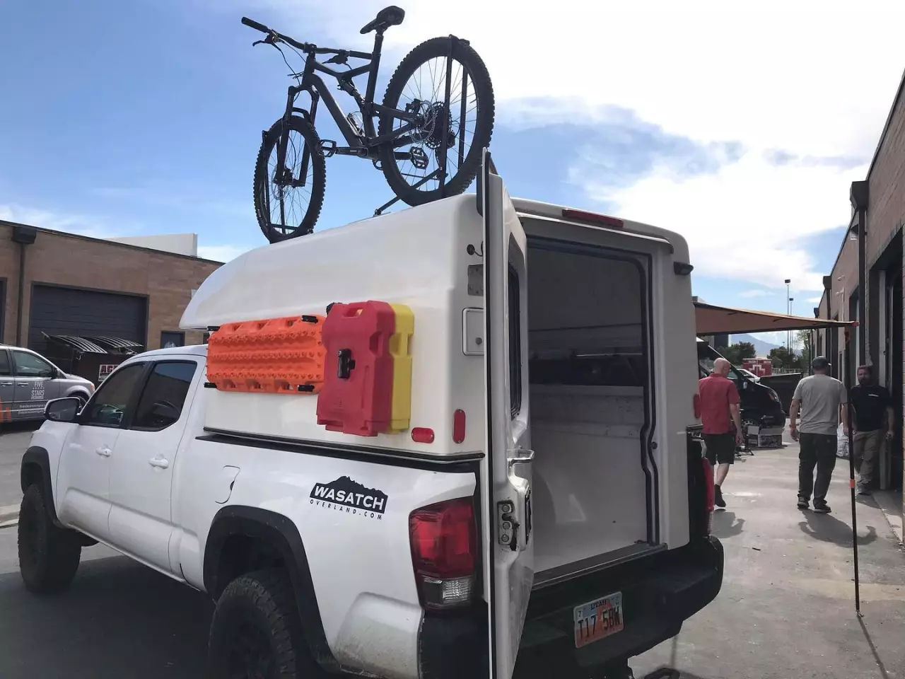 The Adventure series was designed more as a blank canvas, and Wasatch Overland specializes in adding interior and exterior equipment and accessories to make it a small, light adventure camper