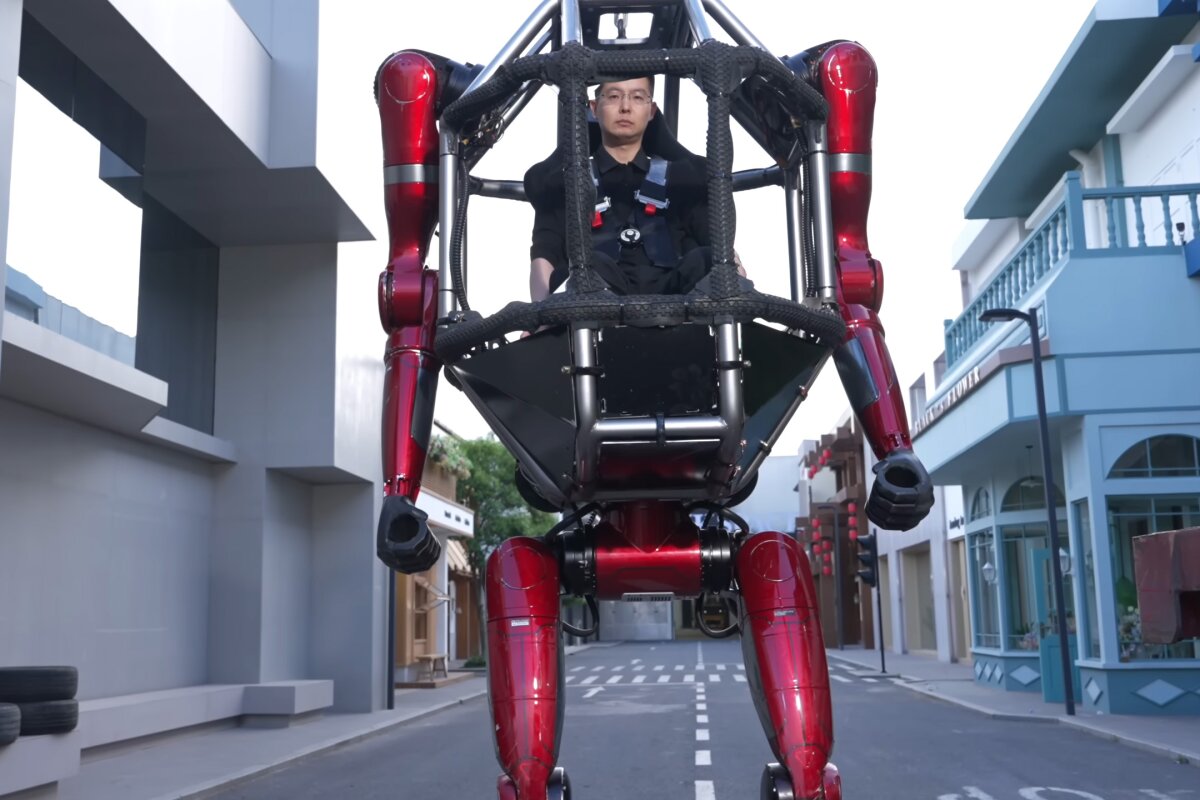 Strap into this real-life mecha suit for just $650,000